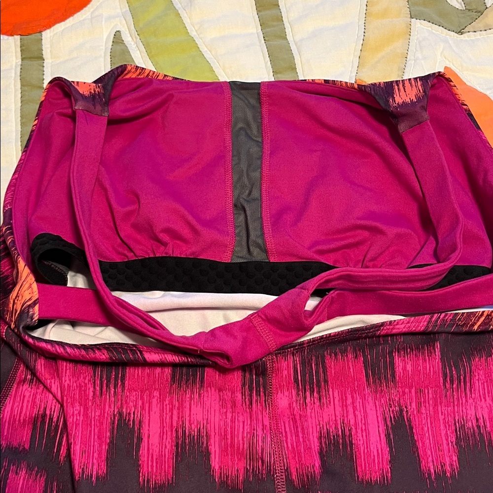 The North Face Trailwear Athletic Pink and Orange Tank Top - Picture 9 of 9